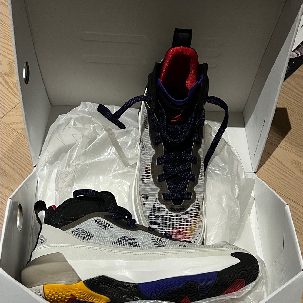 Jordan Kids Sneakers Black Red Yellow